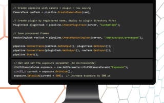eSDK Pro Vision-Software Development Kit SDK for programming multi-camera vision systems.